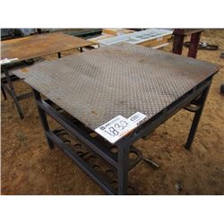 48" X 54" METAL TABLE