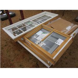 1 LOT WINDOW W/FRAME