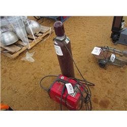 LINCOLN SP-135 WIRE WELDER, - W/ BOTTLE