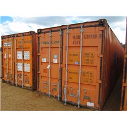 40' STEEL SHIPPING CONTAINER