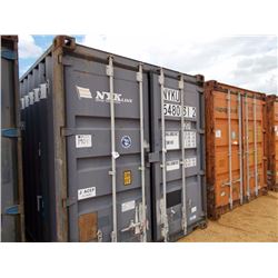 40' STEEL SHIPPING CONTAINER