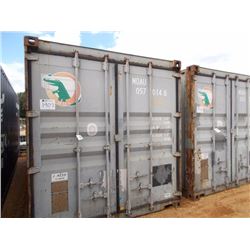 20' STEEL SHIPPING CONTAINER