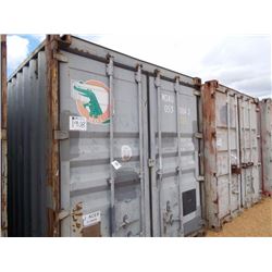 20' STEEL SHIPPING CONTAINER