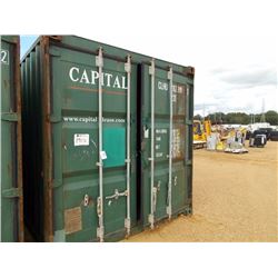 20' STEEL SHIPPING CONTAINER