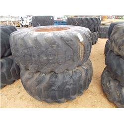(2) 23.5-25 TIRES & RIMS