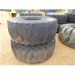 (2) 23.5R25 TIRES