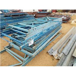 1 LOT 10' X 3" CHANNEL IRON FRAME SUPPORT