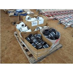 1 LOT MISCELLANEOUS PVC FITTINGS