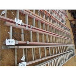 20' FIBERGLASS EXTENSION LADDER