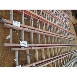 20' FIBERGLASS EXTENSION LADDER