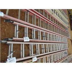 16' FIBERGLASS EXTENSION LADDER