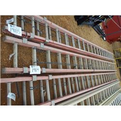 20' FIBERGLASS EXTENSION LADDER