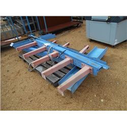 1 LOT (2) 10" SUPPORT BEAMS
