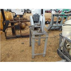 14" ELECTRIC METAL SAW MTD ON METAL FRAME