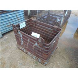 24" X 36" STEEL CONTAINER W/LIFTING EYES