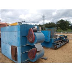 MESSERSCHMITT BIO MASS FURNACE-INCINERATOR, - 1 MILLION BTU FURNACE, AUGER FEED, DESIGNED FOR SAWDUS