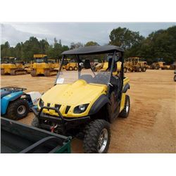 2006 RHINO ATV, VIN/SN:5Y4AM04Y66A021941 - DUMP BED, WINCH, WINDSHIELD, CANOPY, ON COMMAND 4X4, METE