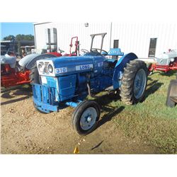 LONG 310 FARM TRACTOR, VIN/SN:596325 - 3 PTH, PTO, (2) HYD REM, CANOPY, METER READING 1,548 HOURS