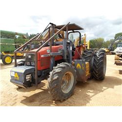 MASSEY FERGUSON 4263 FARM TRACTOR, VIN/SN:J41168/01516 - MFWD, 3 PTH, PTO, 2 REMOTES, CANOPY, 5' ALA