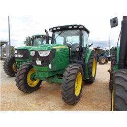 2013 JOHN DEERE 6125R FARM TRACTOR, VIN/SN:762953 - MFWD, 3 PTH, PTO, 3 HYD REMOTES, ECAB W/AIR, 18.