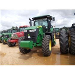 2011 JOHN DEERE 7200R FARM TRACTOR, VIN/SN:A00262002621 - MFWD, 3 PTH, 4 REMOTES, ECAB W/AIR, 18.4R-