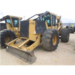 2009 TIGERCAT 620D SKIDDER, VIN/SN:6205223 - DUAL ARCH, WINCH, ECAB W/AIR, 30.5-32 TIRES, METER READ