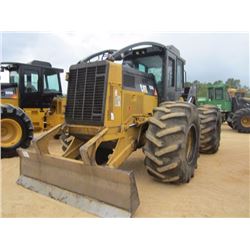 2012 CAT 525C GRAPPLE SKIDDER, VIN/SN:52501349 - SINGLE ARCH, WINCH, ECAB W/AIR, 30.5L-32 TIRES, MET
