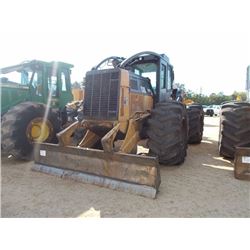 CAT 525C GRAPPLE SKIDDER, VIN/SN:5251278 - SINGLE ARCH GRAPPLE, ECAB W/AIR, 30.5-32 TIRES, METER REA