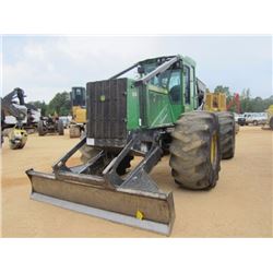 2011 JOHN DEERE 648H GRAPPLE SKIDDER, VIN/SN:637467 - DUAL ARCH, WINCH, ECAB W/AIR, 30.5;-32 TIRES, 