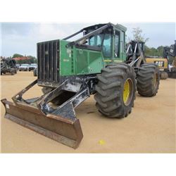 2008 JOHN DEERE 648H GRAPPLE SKIDDER, VIN/SN:622225 - DUAL ARCH, WINCH, ECAB W/AIR, 30.5L-32 TIRES, 