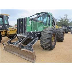 2007 JOHN DEERE 648G III GRAPPLE SKIDDER, VIN/SN:611958 - DUAL ARCH, WINCH, ECAB W/AIR, 30.5L-32 TIR
