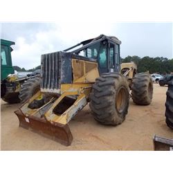 2004 JOHN DEERE 648G III GRAPPLE SKIDDER, VIN/SN:591363 - SINGLE ARCH, WINCH, ECAB W/AIR, METER READ