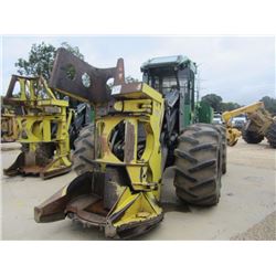2013 JOHN DEERE 843K FELLER BUNCHER, VIN/SN:649699 - SAWHEAD, ECAB W/AIR, 30.5-32 TIRES, METER READI
