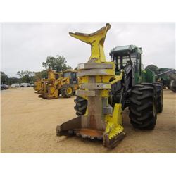 2012 JOHN DEERE 643K FELLER BUNCHER, VIN/SN:643182 -JD FD22B SAW HEAD, ECAB W/AIR, 28L-26 TIRES, MET
