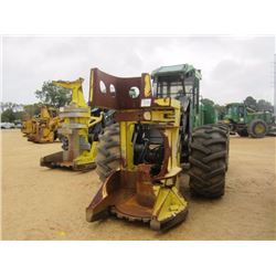 2012 JOHN DEERE 643K FELLER BUNCHER, VIN/SN:645108 - SAW HEAD, ECAB /WAIR, 28L-26 TIRES, METER READI