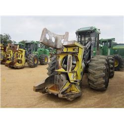 2006 JOHN DEERE 643J FELLER BUNCHER, VIN/SN:770069 - FD45 SAWHEAD, ECAB W/AIR, 28L-26 TIRES