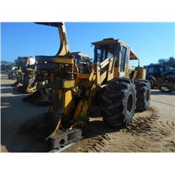 JOHN DEERE 643G FELLER BUNCHER, VIN/SN:880003 - KOEHRING WATEROUS SAWHEAD, ECAB W/AIR, 28L-26 TIRES,