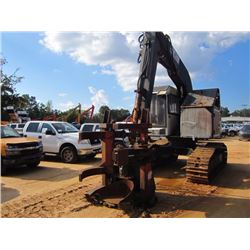 TIMBCO T415C TRACK FELLER BUNCHER, VIN/SN:198 - SAW HEAD, ECAB W/AIR, METER READING 8,695 HOURS