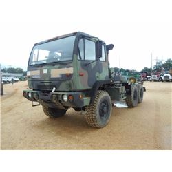 2002 STEWART & STEVENSON M1088A1 TRUCK TRACTOR, VIN/SN:T-017078BFBM - T/A, CAT DIESEL ENG, ALLISON A
