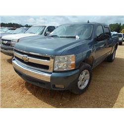 2007 CHEVROLET SILVERADO PICKUP, VIN/SN:2GCEK133871663536 - 4X4, V8 GAS ENGINE, ODOMETER READING 267