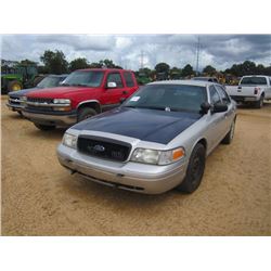 2009 FORD 4 DOOR SEDAN, VIN/SN:2FAHP71V49X100656 - GAS ENGINE, AUTO TRANS, ODOMETER READING 209,152 