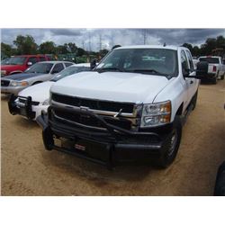 2008 CHEVROLET 2500HD PICKUP, VIN/SN:1GCHK23K98F145858 - V8 GAS ENG, 4X4, CREWCAB, A/T, ODOMETER REA