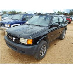 1999 ISUZU RODEO VIN/SN:4S2CK58D8X4334327 - GAS ENGINE, 5 SPD TRANS, ODOMETER READING 263,704 MILES