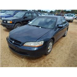 1999 HONDA ACCORD, VIN/SN:1HGCG5553XA103266 - 4 CYL GAS ENG, 5 SPD TRANS, ODOMETER READING 254,696 M