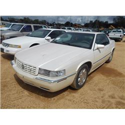 1997 CADILLAC EL DORADO VIN/SN:1G6ET1290VU609235 - GAS ENGINE, A/T, ODOMETER READING 190,903 MILES
