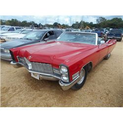CADILLAC SEDAN, - GAS ENGINE, A/T, CONVERTABLE