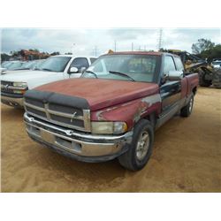 1997 DODGE RAM 1500 PICKUP, VIN/SN:3B7HC13Y7TM178443 - V8 GAS ENGINE, A/T, ODOMETER READING 353,772 