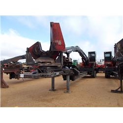 PRENTICE 410E LOG LOADER, VIN/SN:PR60851 - CTR DELIMBER, ECAB W/AIR, MTD ON PITTS T/A TRAILER, S/N 5