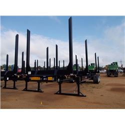2017 (UNUSED) PITTS LT40-8L LOG TRAILER, VIN/SN:5JYLT4022HPP03276 - T/A, 4 BOLSTER, 11R24.5 TIRES ON