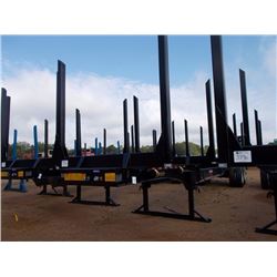 2016 (UNUSED) PITTS LT 4D-8L LOG TRAILER, VIN/SN:5JYLT4026HPP03278 - 4 BOLSTER, 11R24.5 TIRES, STEEL